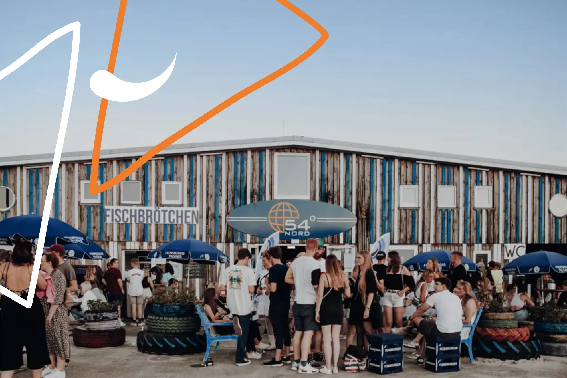 54° Nord auf Amrum – Veranstaltungsort der Kniep Bierpong-Turniere